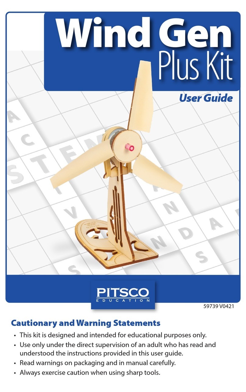 Pitsco Education Wind Gen Plus Kit user guide