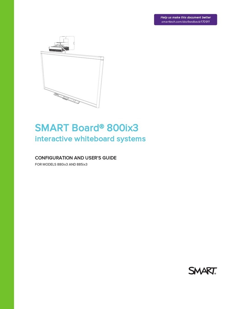 SMART Board 800ix3 Configuration and user's guide