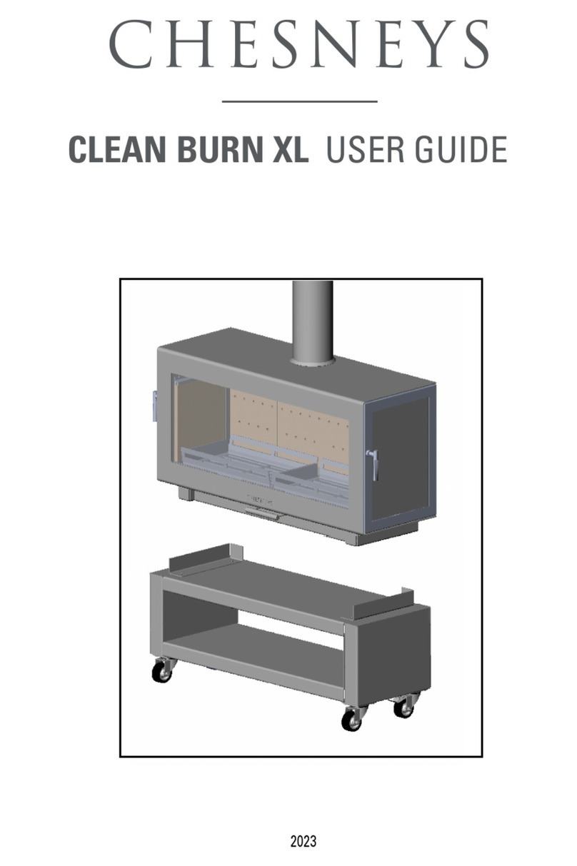 Chesney's CLEAN BURN XL user guide