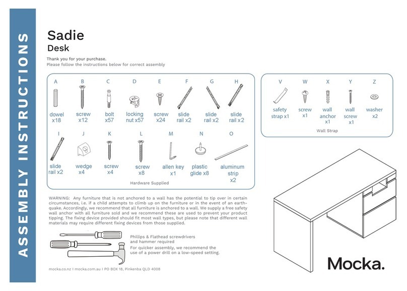Mocka Sadie User manual Mocka Sadie User manual