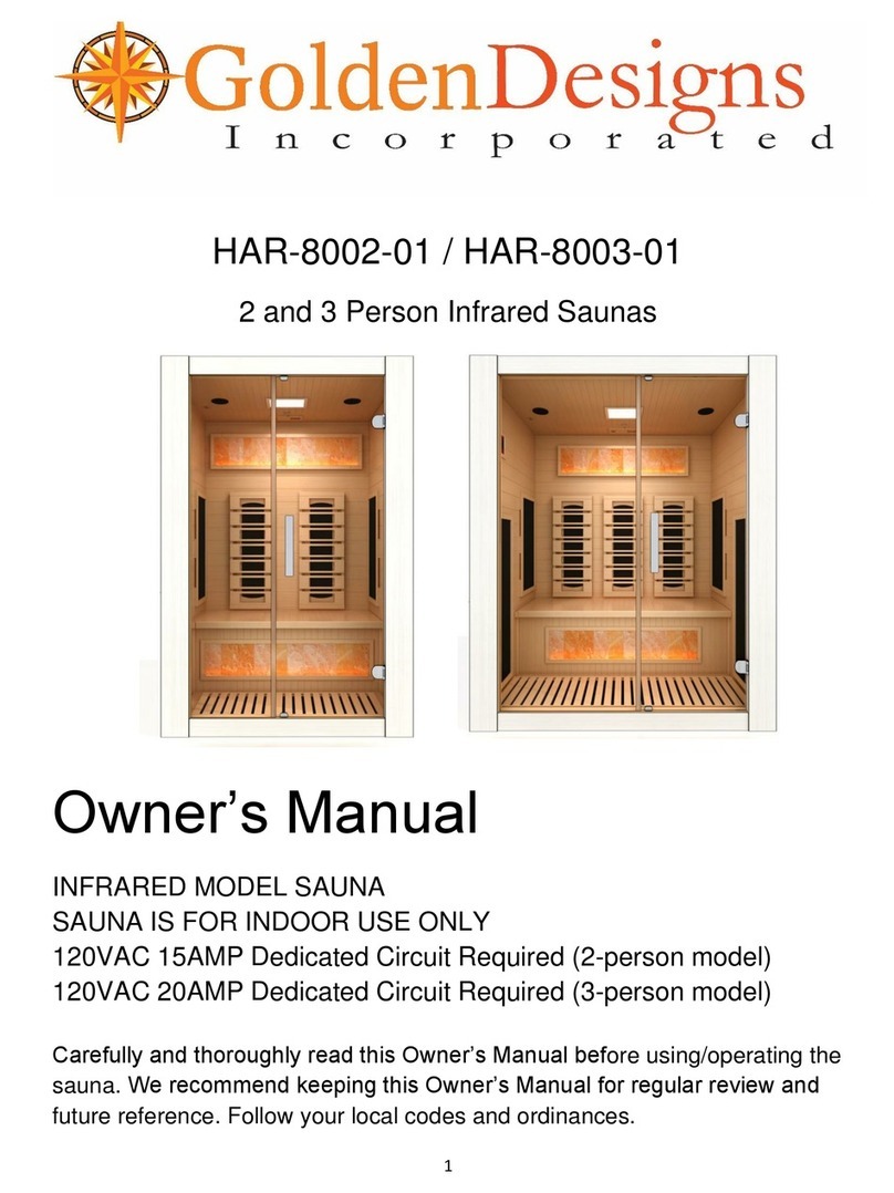 GoldenDesigns HAR-8002-01 owner's manual