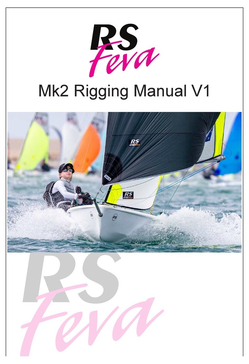 RS SAILING Feva Mk2 Rigging manual