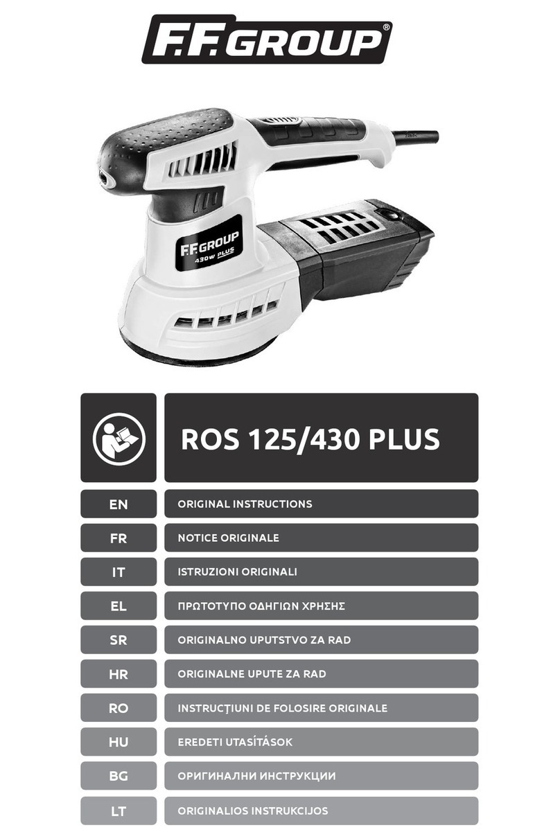 F.F. Group ROS 125 PLUS User manual