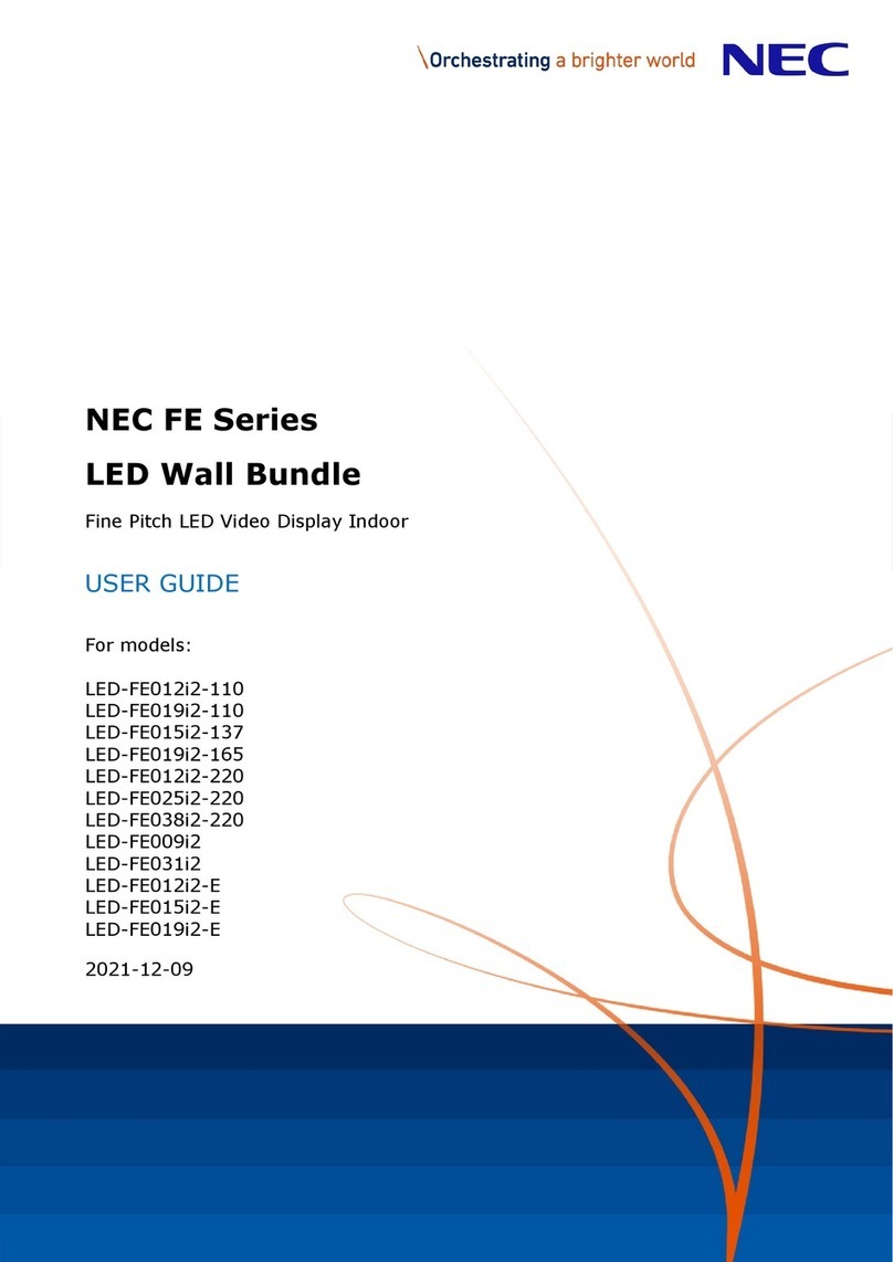NEC FE Series User manual