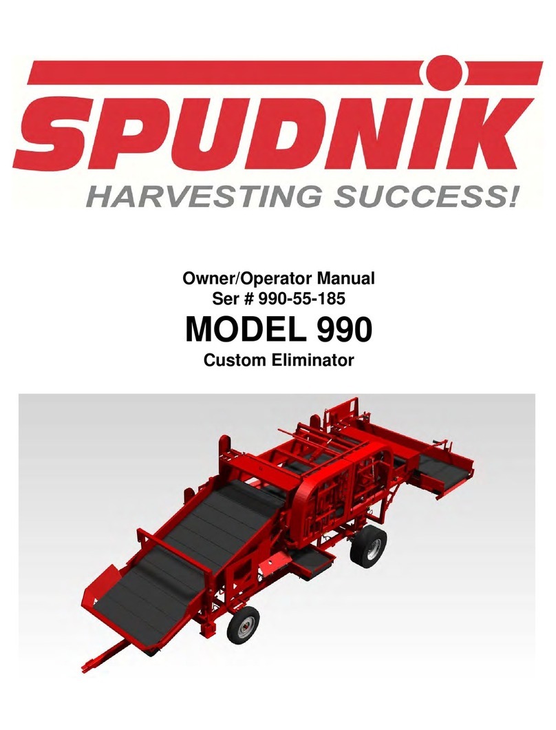 Spudnik 990 Owner's/operator's manual