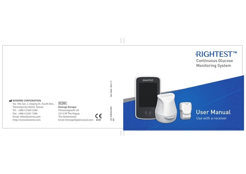 BIONIME RIGHTEST Max user manual