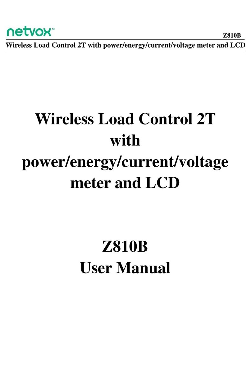 netvox Z810B User manual netvox Z810B User manual