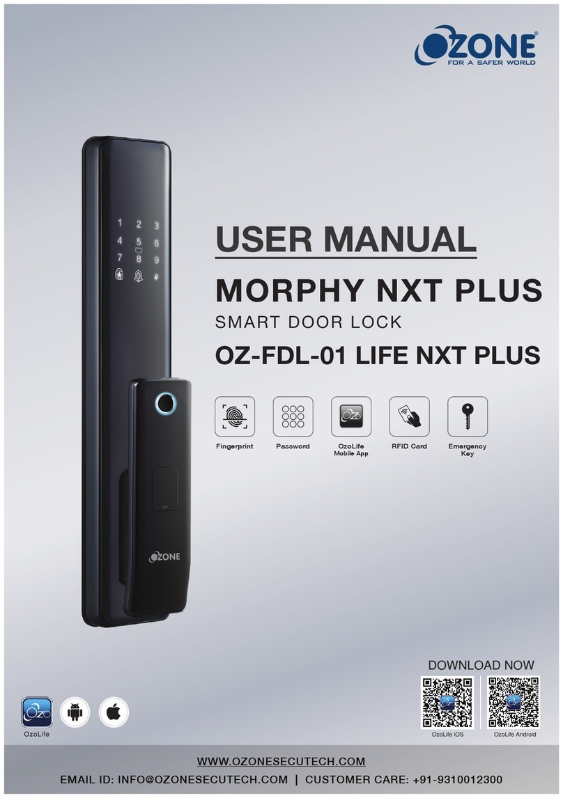 Ozone MORPHY NXT PLUS user manual Ozone MORPHY NXT PLUS user manual