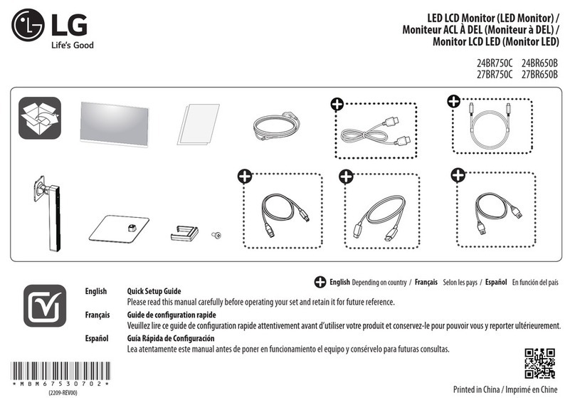 LG 24BR750C User manual