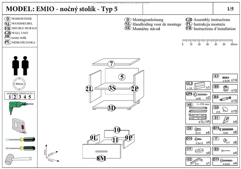 tempo kondela EMIO 5 Assembly instructions tempo kondela EMIO 5 Assembly instructions