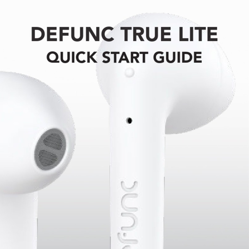 DeFunc TRUE LITE quick start guide