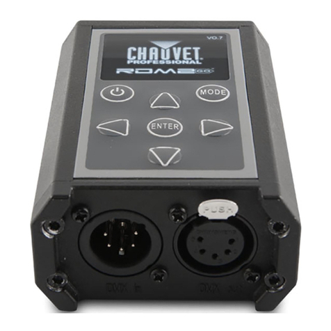 Chauvet RDM2 GO Quick reference guide