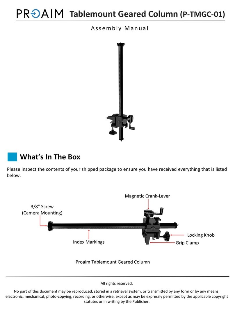 PROAIM P-TMGC-01 User manual