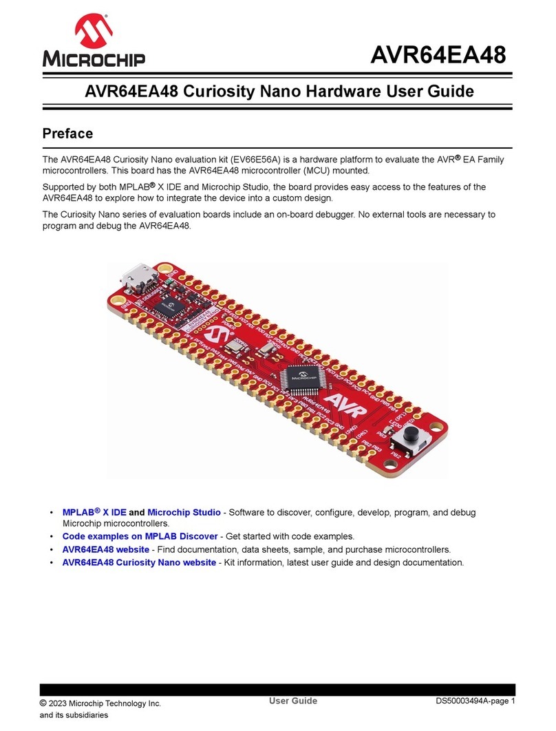 Microchip Technology AVR64EA48 User manual