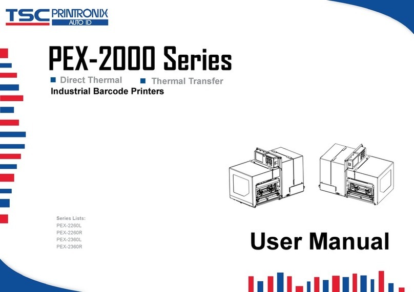 TSC PEX-2000 Series User manual TSC PEX-2000 Series User manual