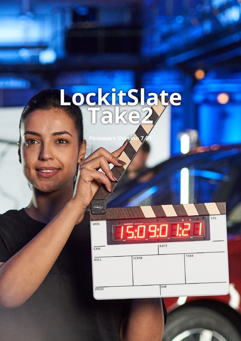 Ambient LockitSlate Take 2 user manual