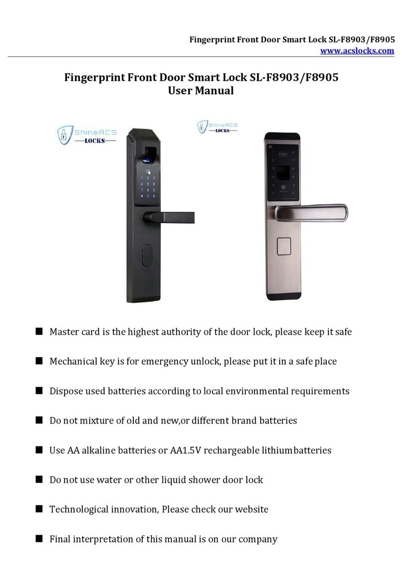 ShineACS SL-F8903 user manual