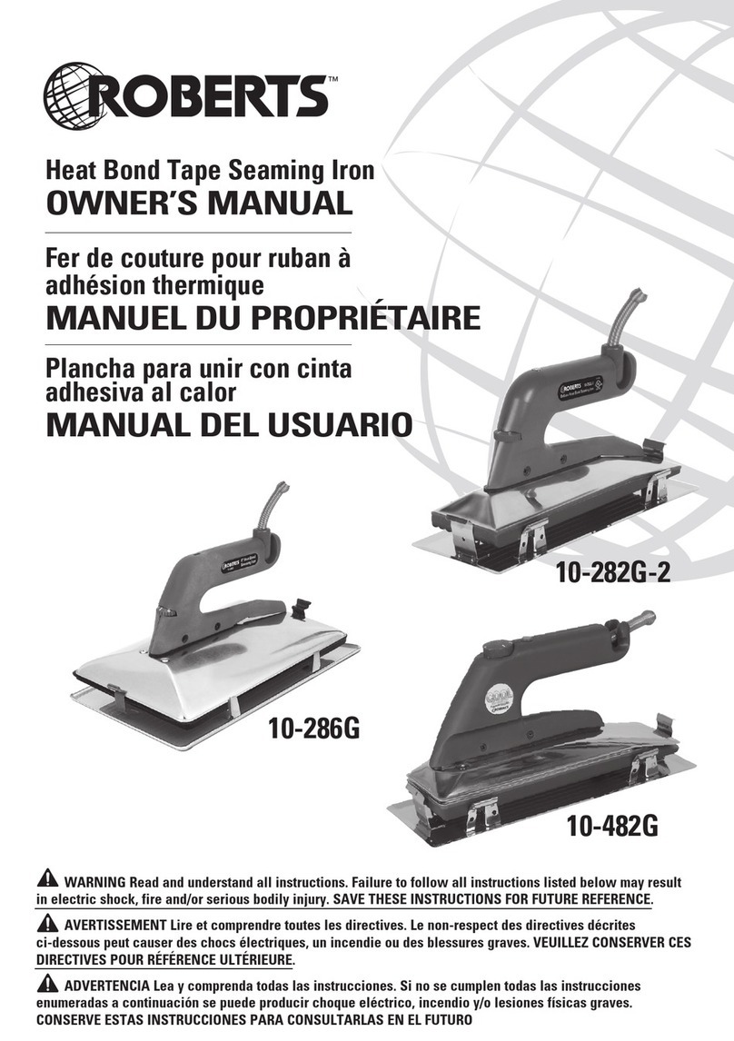 Roberts 10-282G-2 owner's manual
