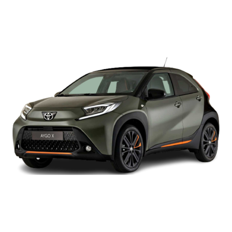 Toyota Aygo X User manual