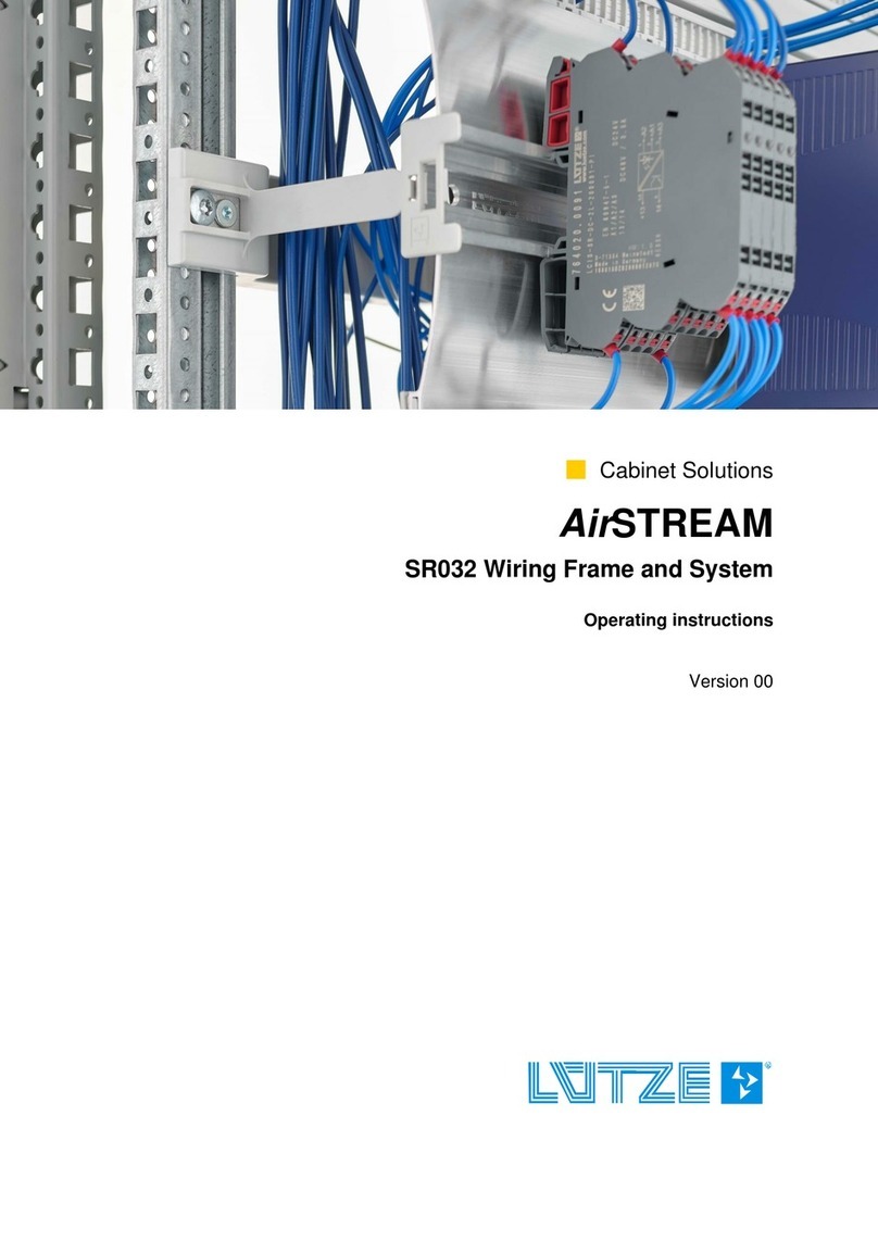 Lütze AirSTREAM SR032 operating instructions