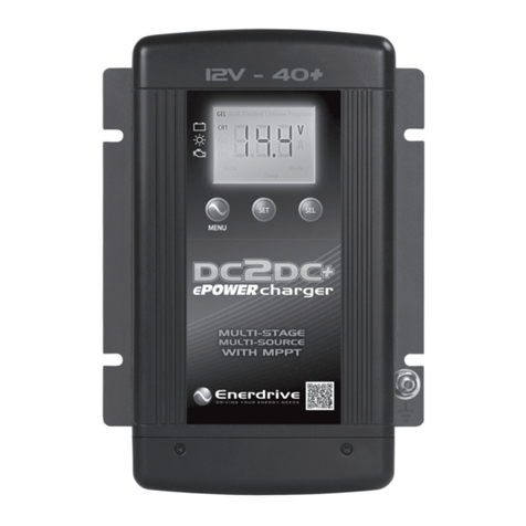 Dometic ENERDRIVE DC2DC+ User manual Dometic ENERDRIVE DC2DC+ User manual