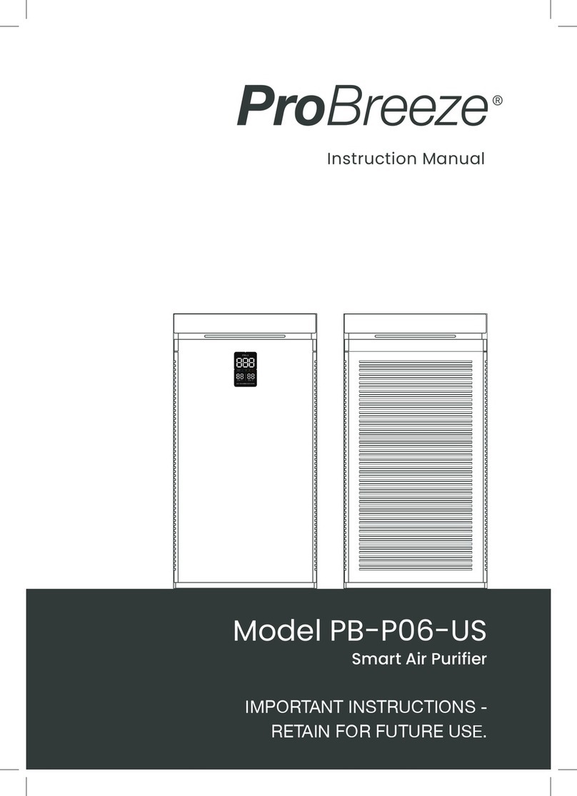 Pro Breeze PB-P06-US quick start guide