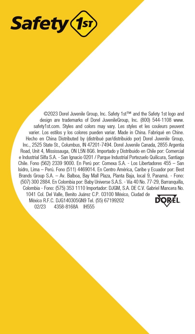 Dorel Safety 1st IH555-S1-US-EN manual