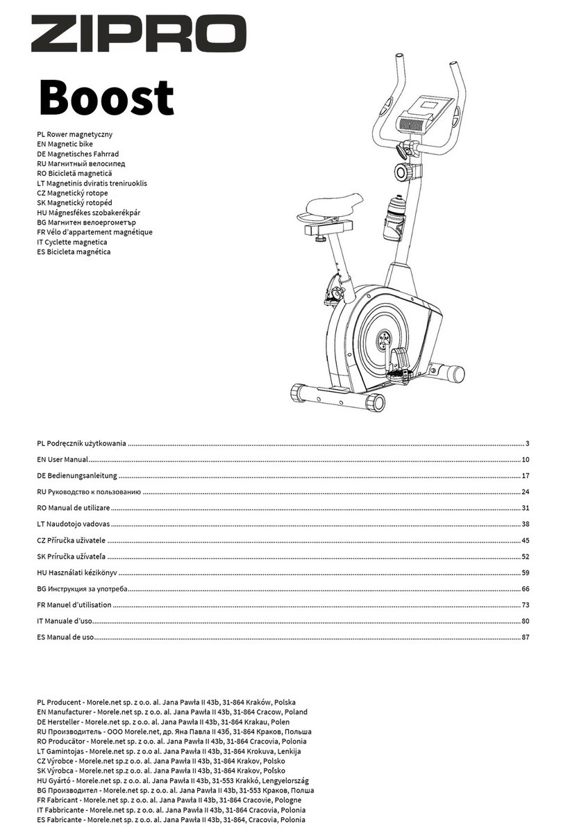 Zipro Boost User manual