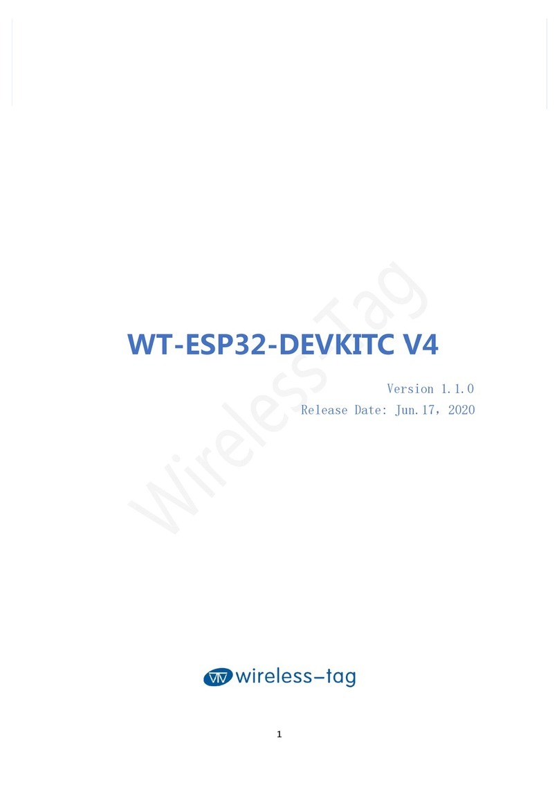 Wireless-tag WT-ESP32-DEVKITC V4 quick start guide