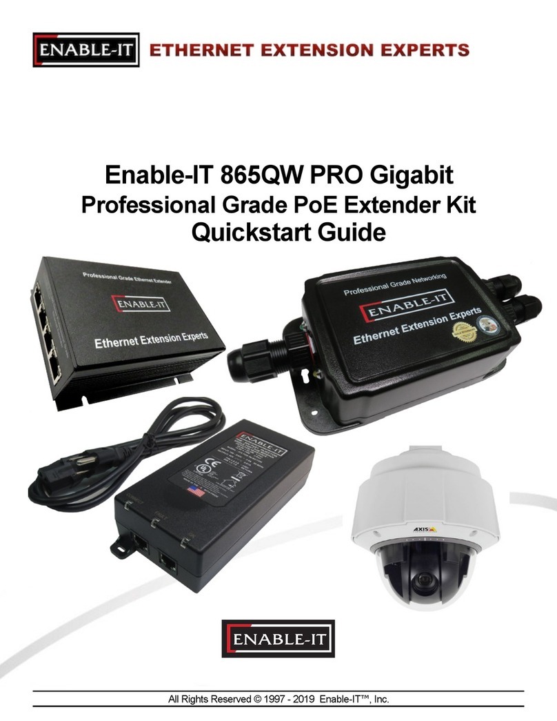 Enable-IT 865QW PRO quick start guide