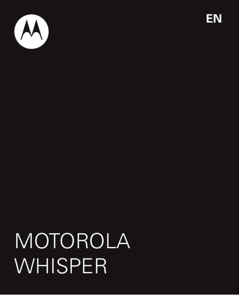 Motorola WHISPER manual