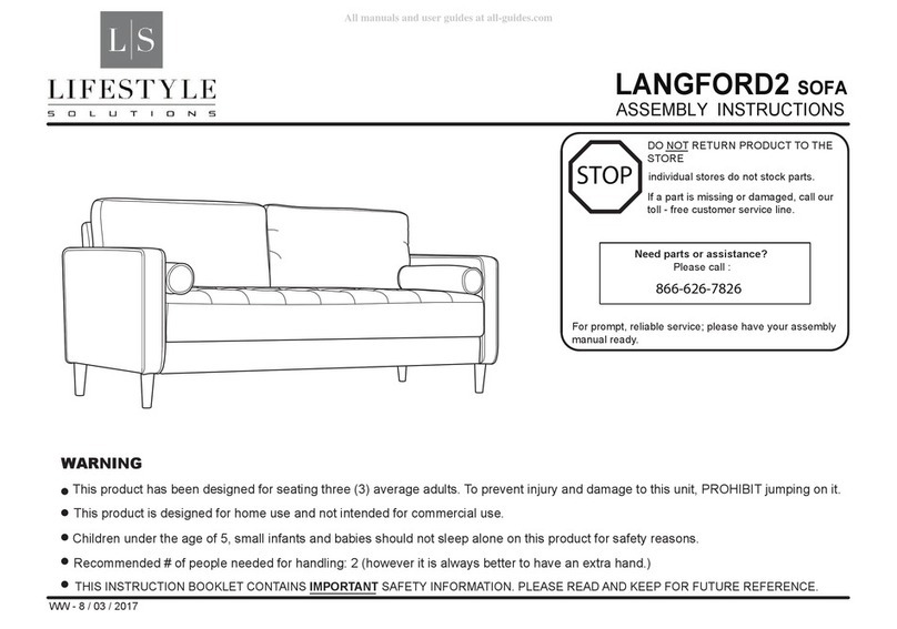Lifestyle Solutions LANGFORD2 User manual Lifestyle Solutions LANGFORD2 User manual