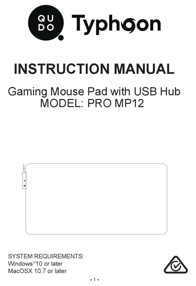 TYPHOON PRO MP12 User manual