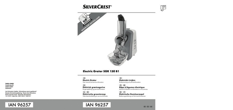 Silvercrest SGR 150 B1 User manual