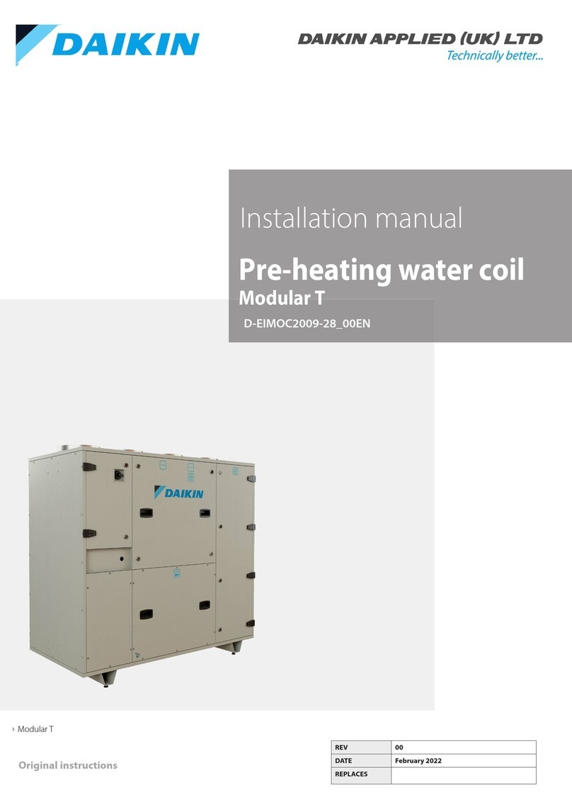 Daikin Modular T installation manual