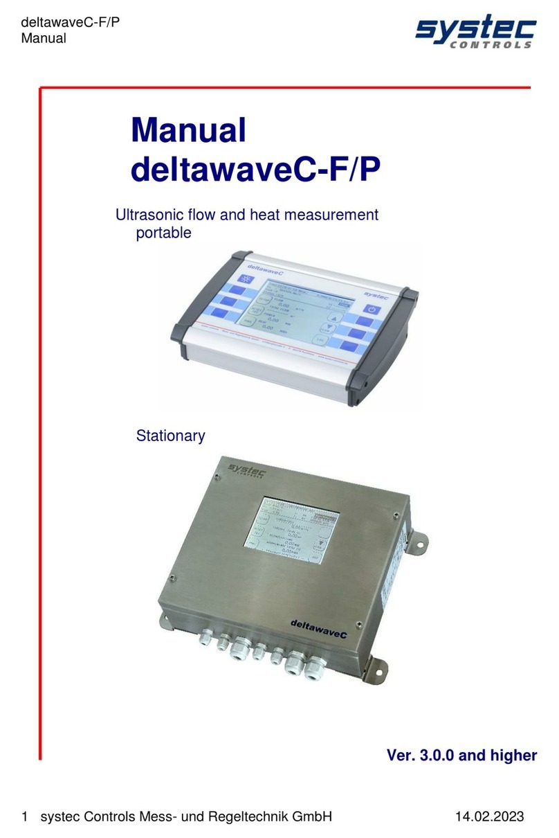 Systec Controls deltawaveC-F User manual