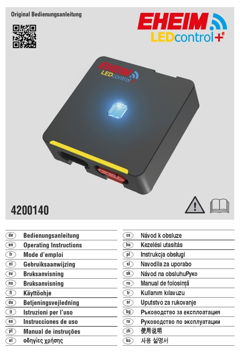 EHEIM LEDcontrol+e 4200140 operating instructions