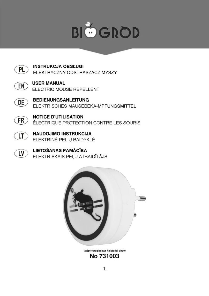 BIOGROD 731003 user manual
