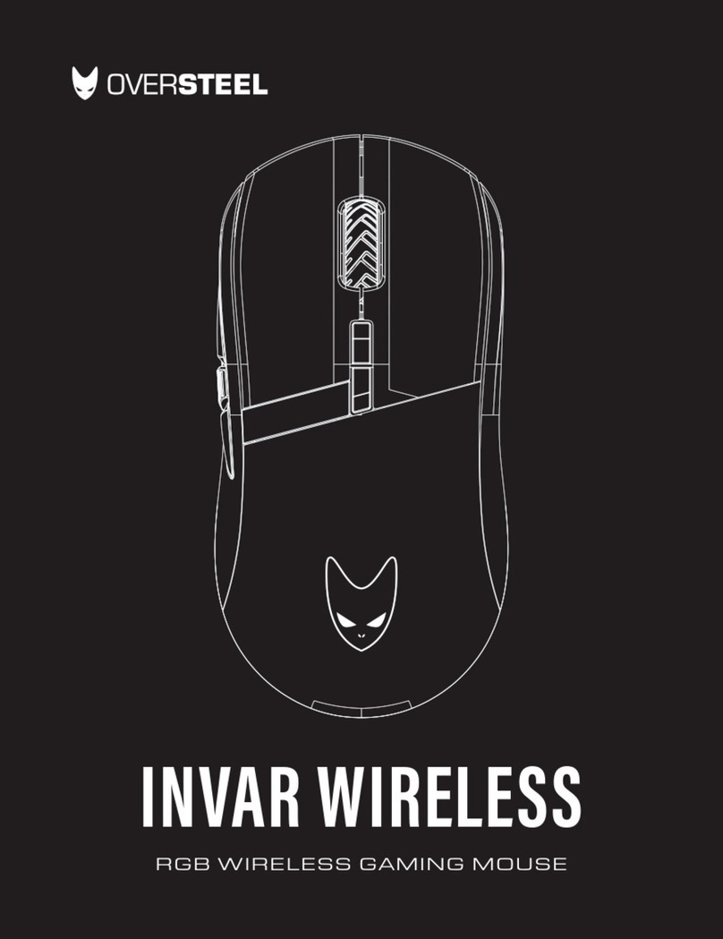 Oversteel INVAR WIRELESS manual