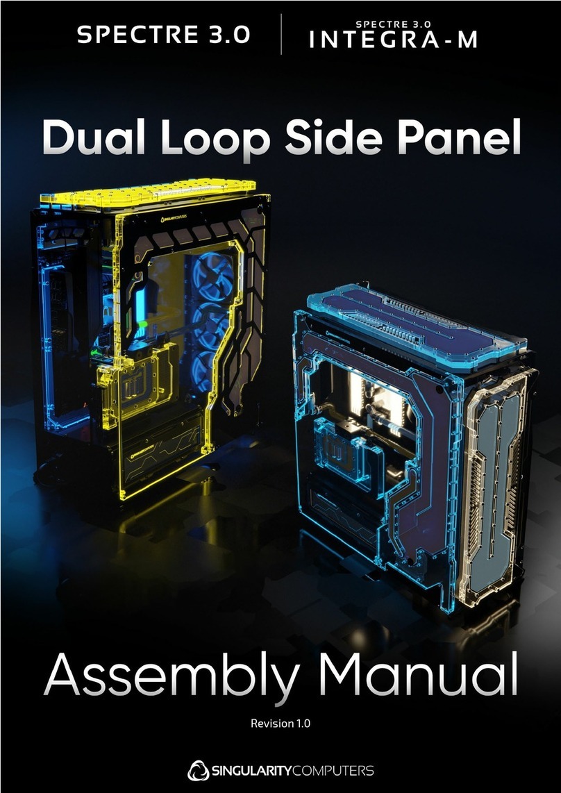 SINGULARITY COMPUTERS Spectre 3.0 Integra Assembly manual