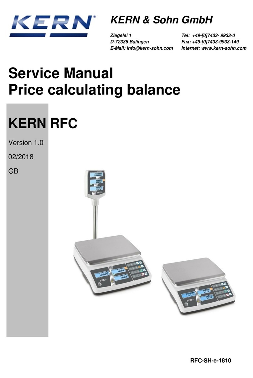 KERN RFC Service manual
