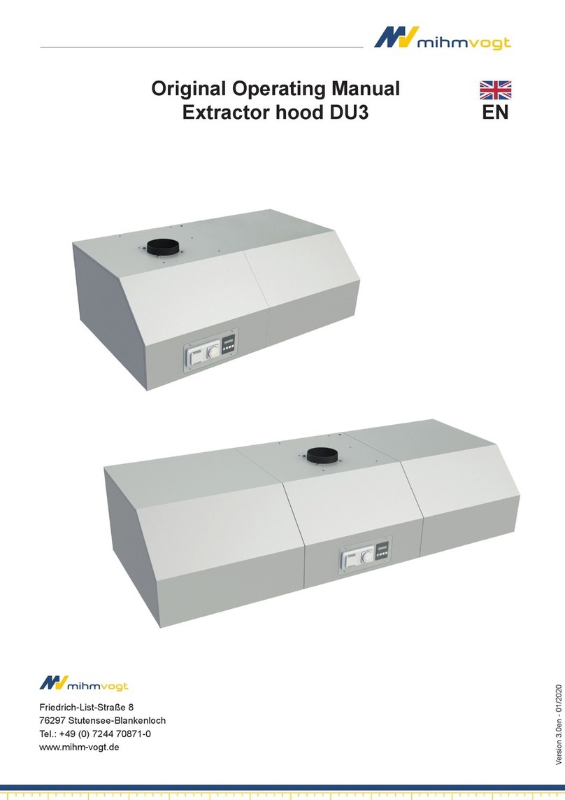 MIHM-VOGT DU3 Installation instructions