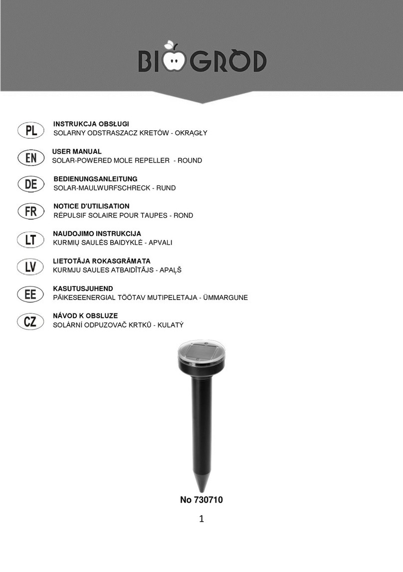 BIOGROD 730710 user manual
