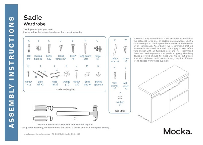 Mocka Sadie User manual Mocka Sadie User manual