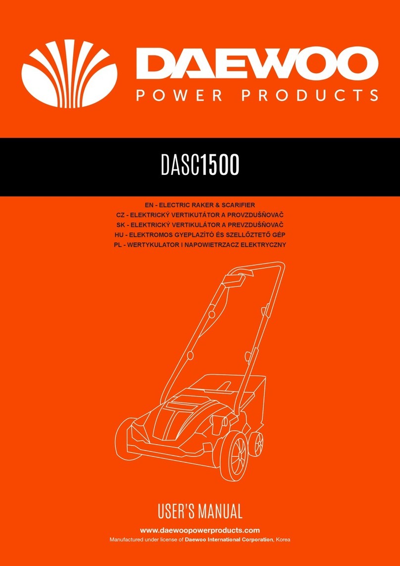Daewoo DASC1500 User manual