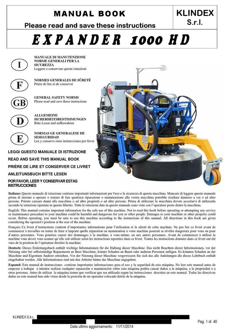 KLINDEX EXPANDER 1000 HD manual