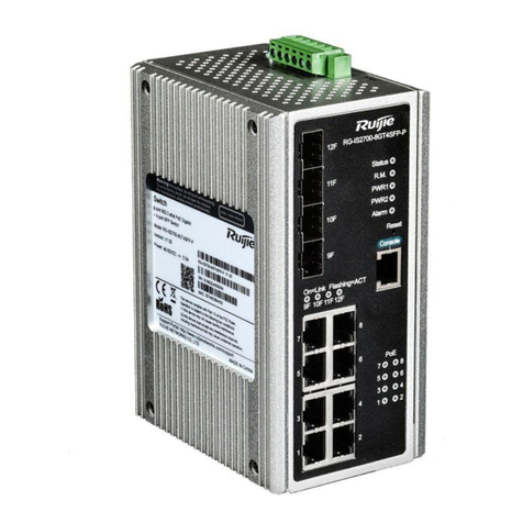 Ruijie RG-IS2700-P Series Installation manual Ruijie RG-IS2700-P Series Installation manual