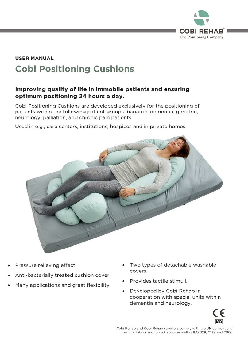 Cobi Rehab Seahorse Cushion user manual