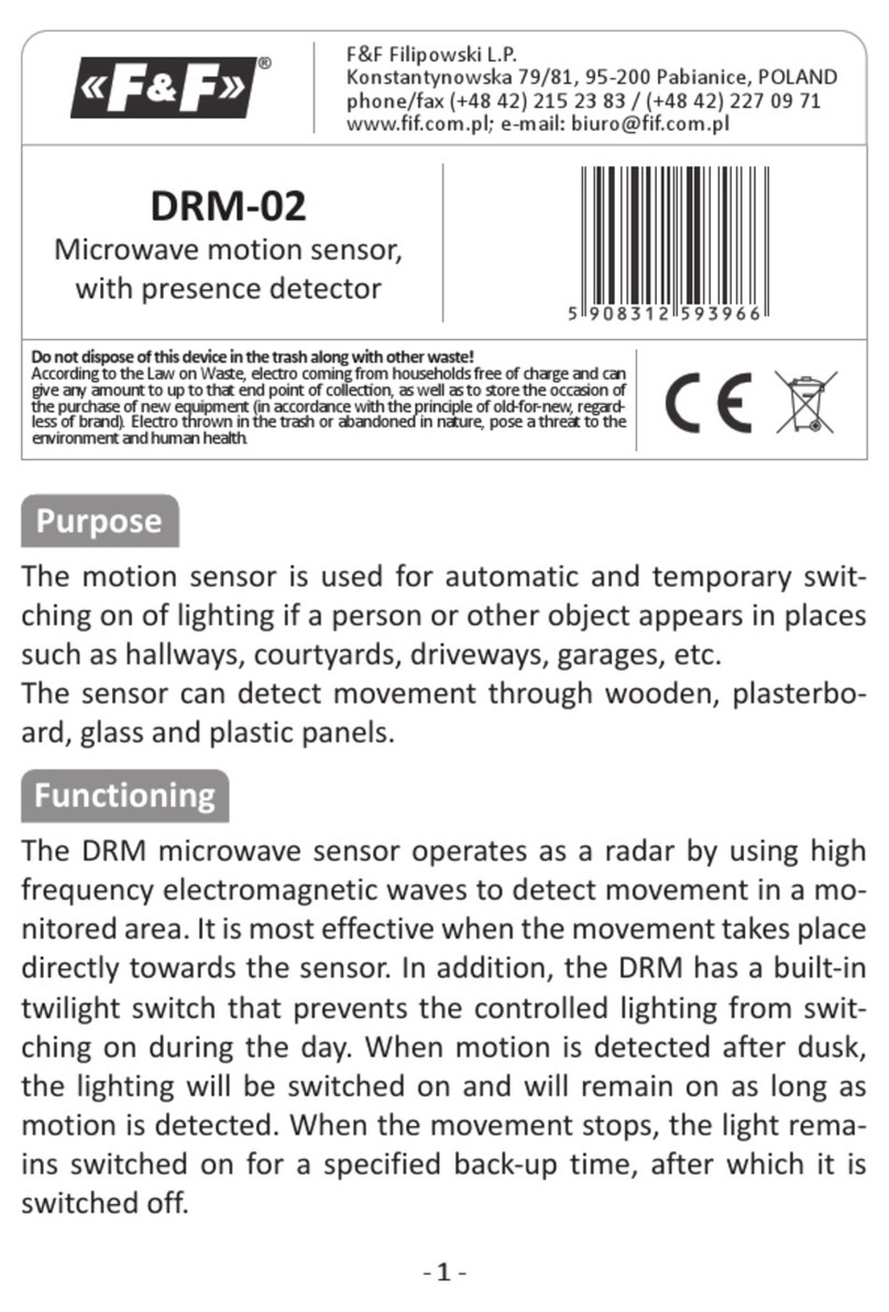 F&F DRM-02 instructions