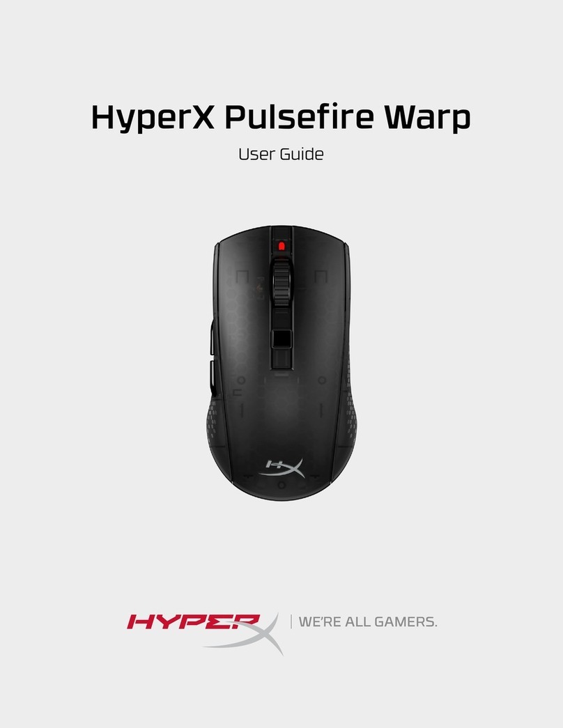 HyperX Pulsefire Warp User manual HyperX Pulsefire Warp User manual